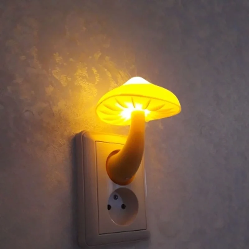 LED Pilz Nachtlicht für die Steckdose