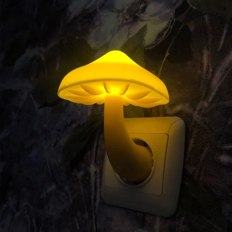 LED Pilz Nachtlicht für die Steckdose