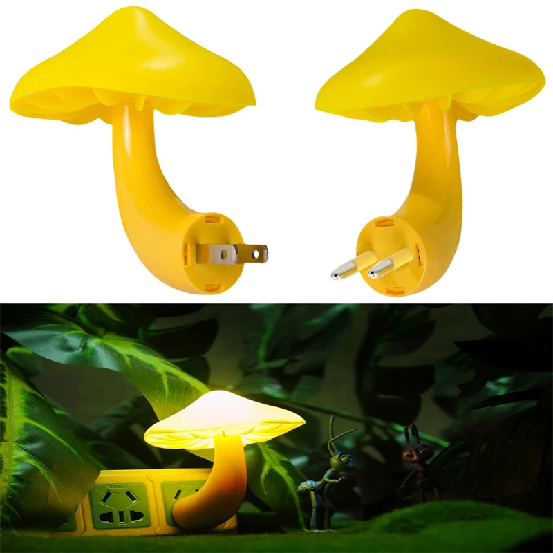 LED Pilz Nachtlicht für die Steckdose