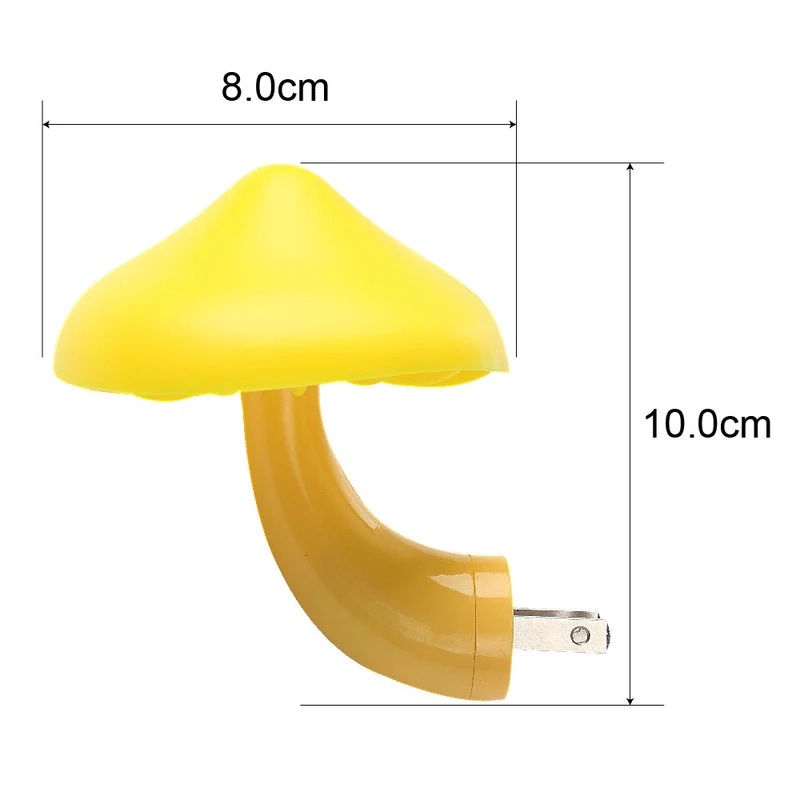 LED Pilz Nachtlicht für die Steckdose