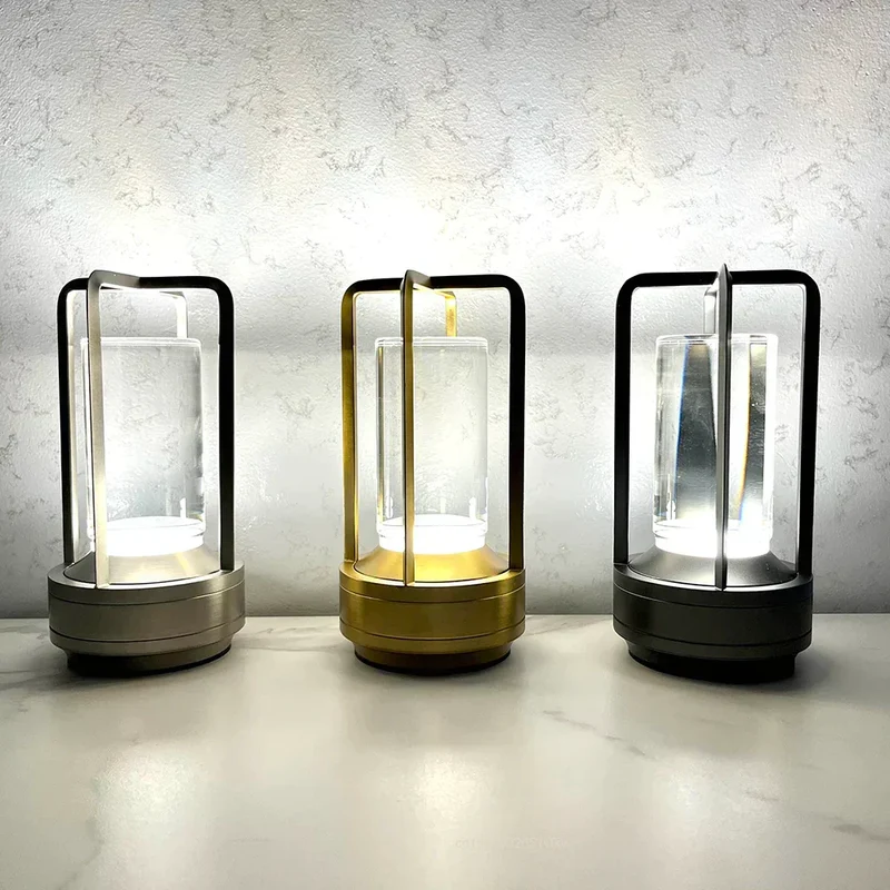 NordiCielo | Dimmbare Kristallglas-Tischlampe