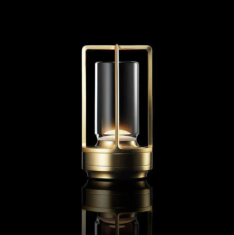 NordiCielo | Dimmbare Kristallglas-Tischlampe