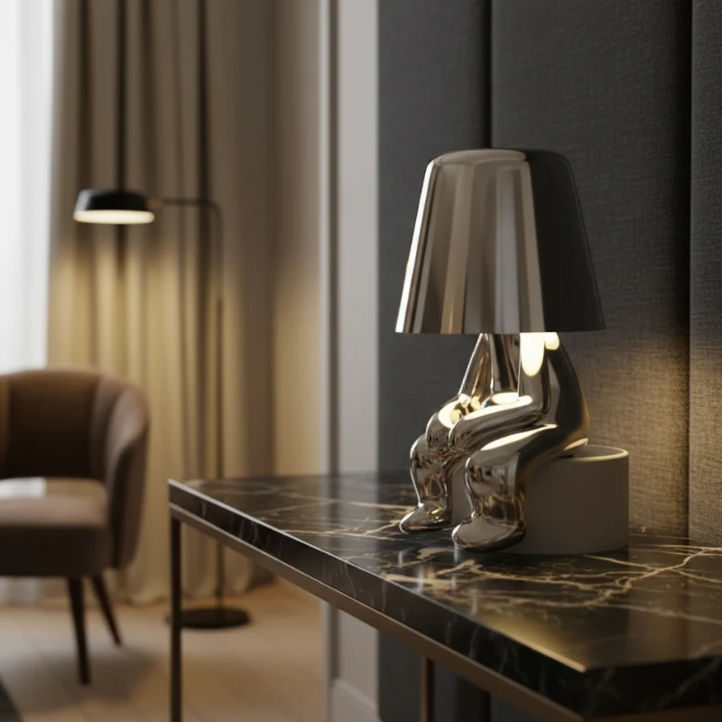 Pensato | Kabellose Design-Tischlampe mit dimmbarem LED-Licht