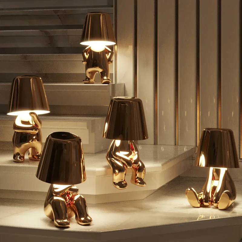 Pensato | Kabellose Design-Tischlampe mit dimmbarem LED-Licht