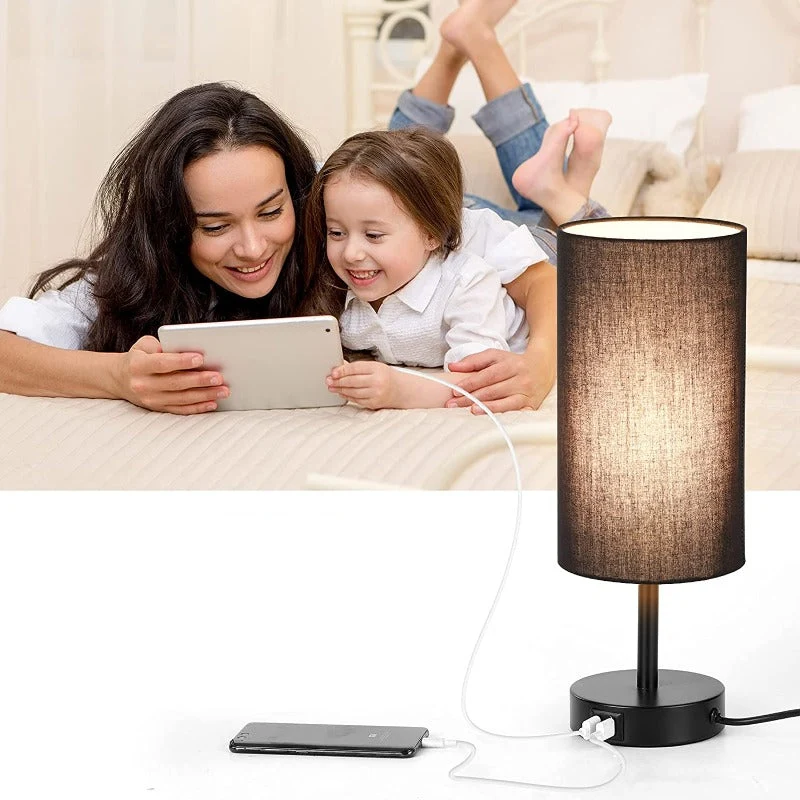 WendaDome | Dimmbare Touch-Tischleuchte mit USB-Anschluss
