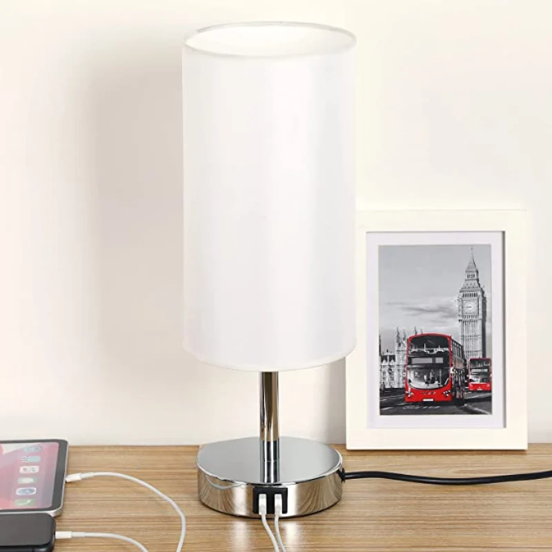 WendaDome | Dimmbare Touch-Tischleuchte mit USB-Anschluss
