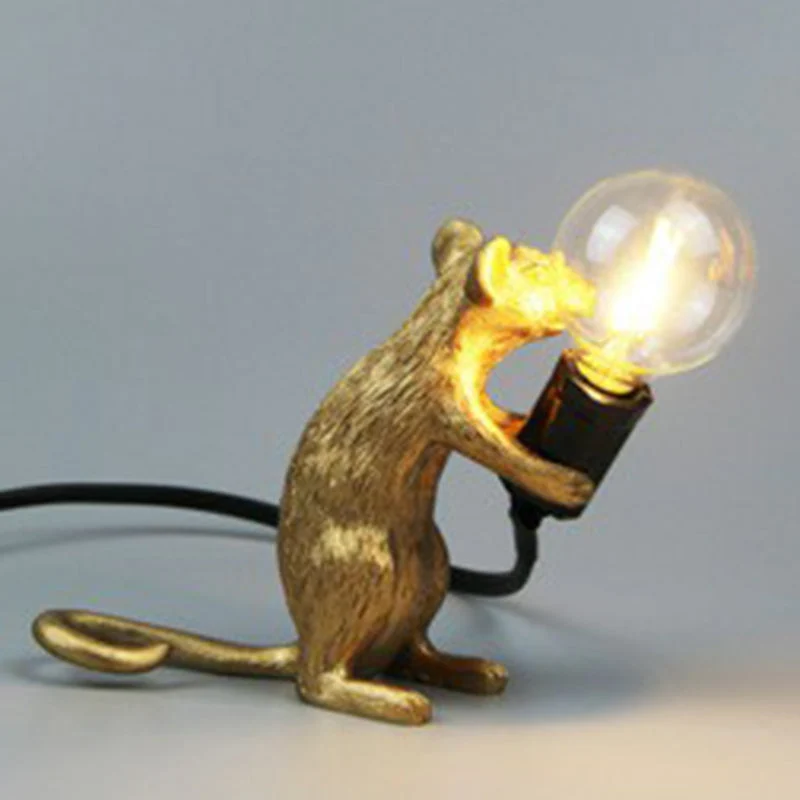 MouseGlow | Art-Deco-Nachtlicht mit Mausfuß