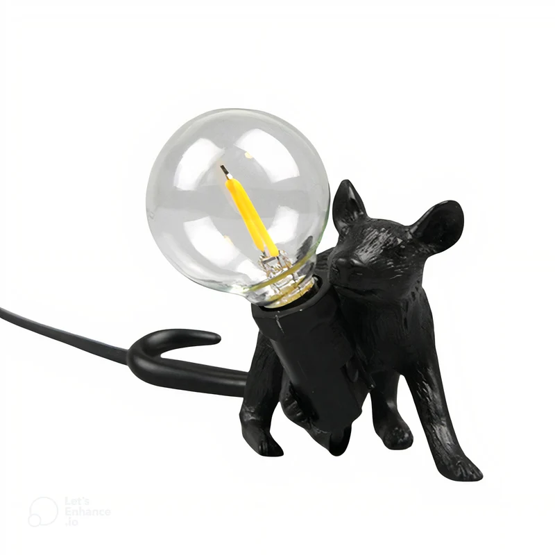 MouseGlow | Art-Deco-Nachtlicht mit Mausfuß