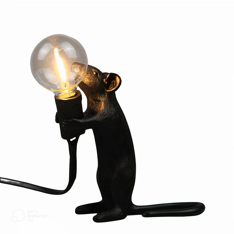 MouseGlow | Art-Deco-Nachtlicht mit Mausfuß