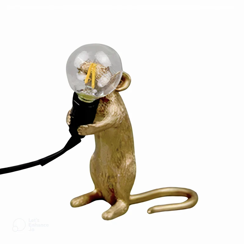 MouseGlow | Art-Deco-Nachtlicht mit Mausfuß