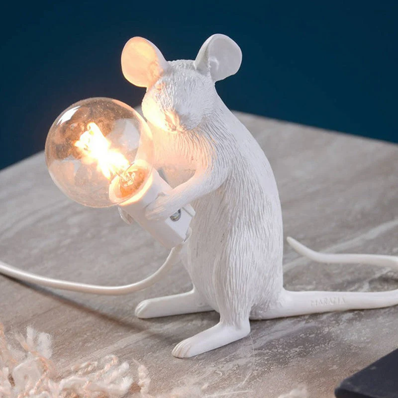 MouseGlow | Art-Deco-Nachtlicht mit Mausfuß