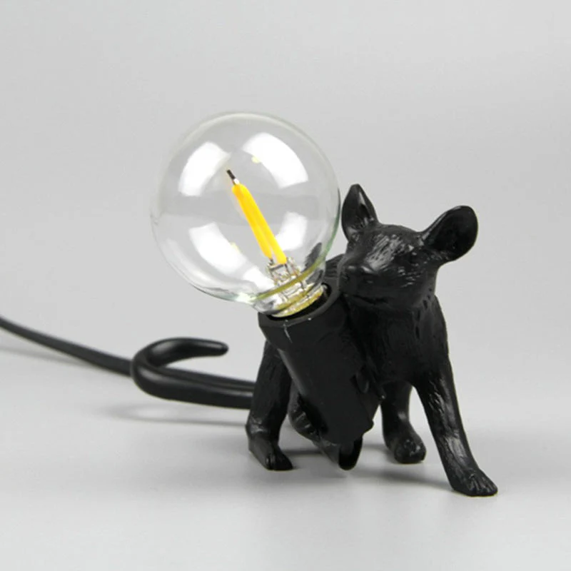 MouseGlow | Art-Deco-Nachtlicht mit Mausfuß
