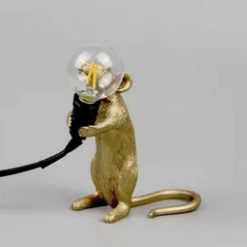 MouseGlow | Art-Deco-Nachtlicht mit Mausfuß