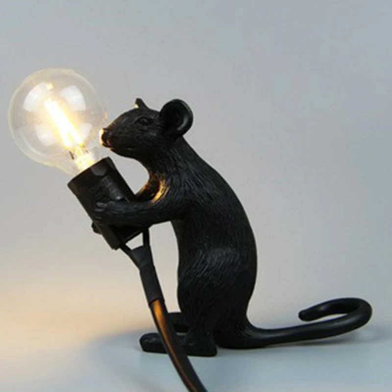 MouseGlow | Art-Deco-Nachtlicht mit Mausfuß
