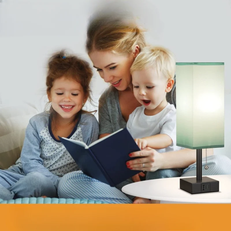 SkaraCove | Dimmbare Tischleuchte mit 3 Lichtfarben & USB-Anschluss