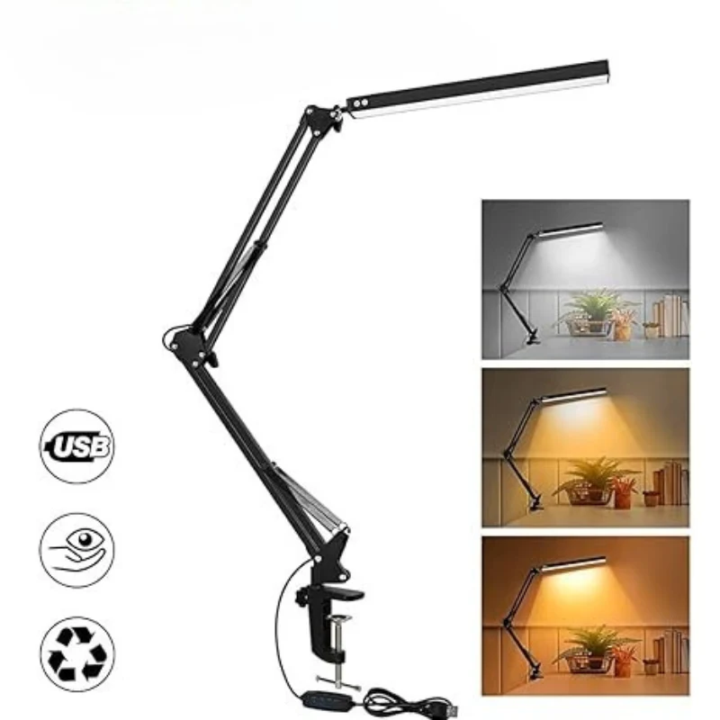 ArcLumo | Dimmbare LED-Schreibtischlampe mit Schwenkarm