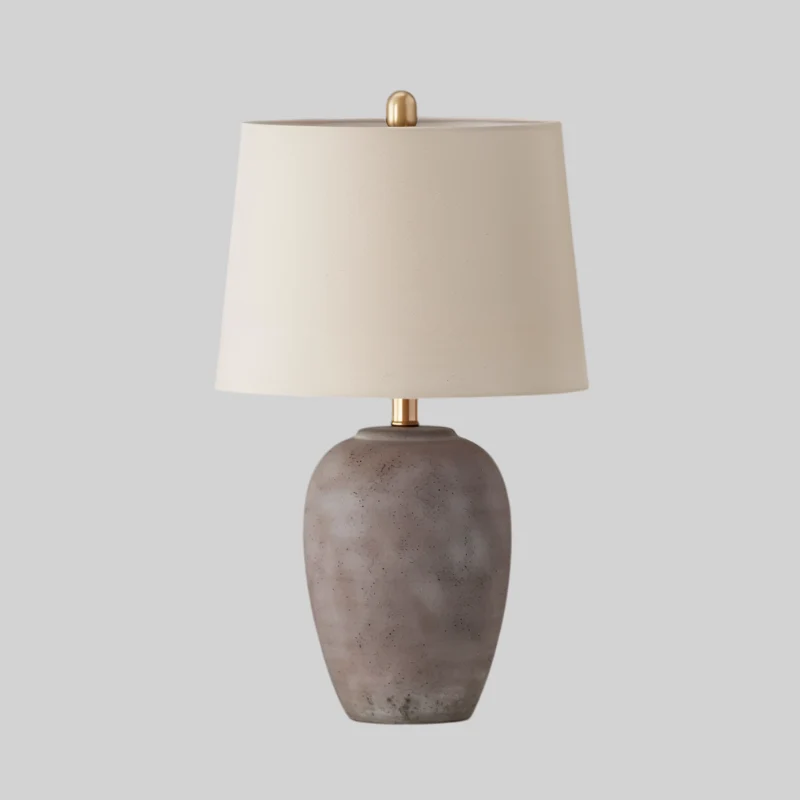 Ceramio | Minimalistische LED-Tischlampe mit Keramiksockel