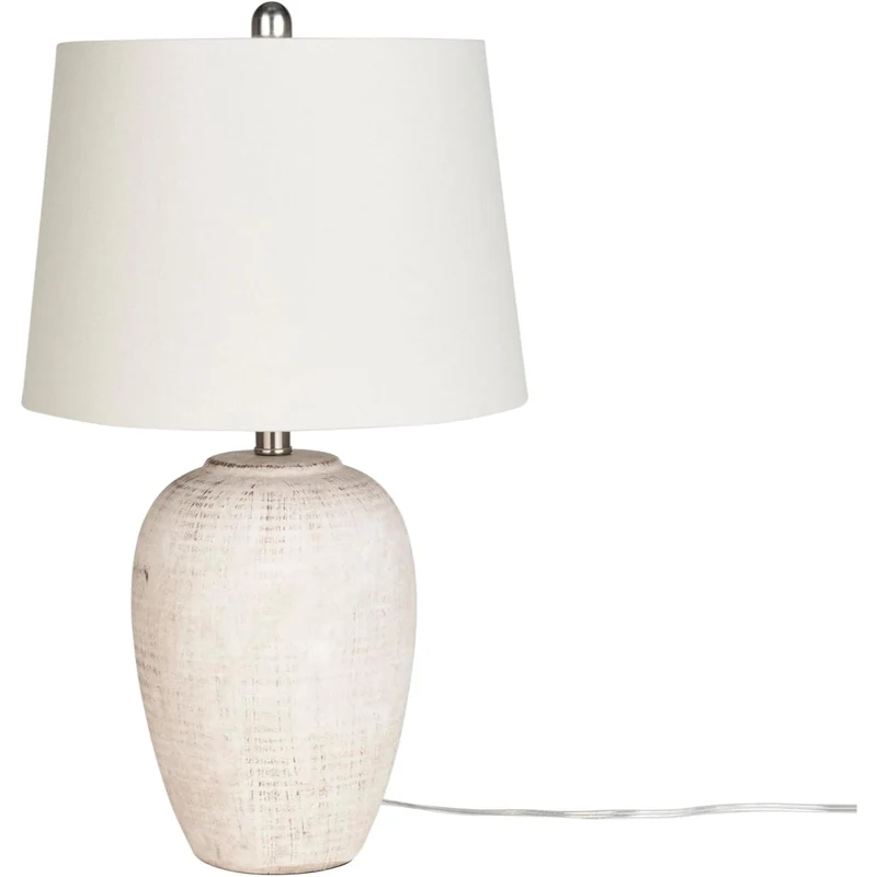 Ceramio | Minimalistische LED-Tischlampe mit Keramiksockel