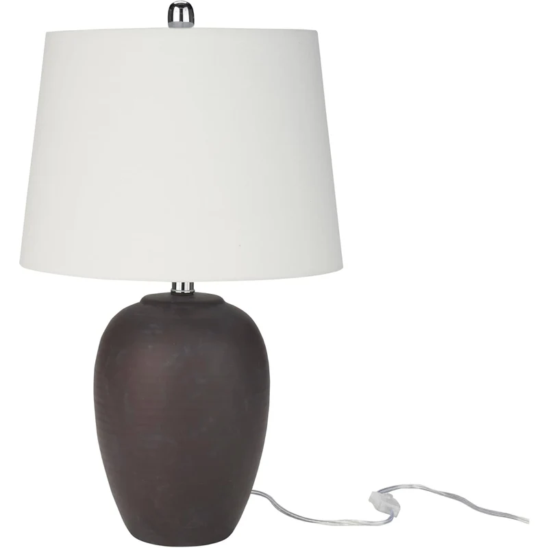 Ceramio | Minimalistische LED-Tischlampe mit Keramiksockel