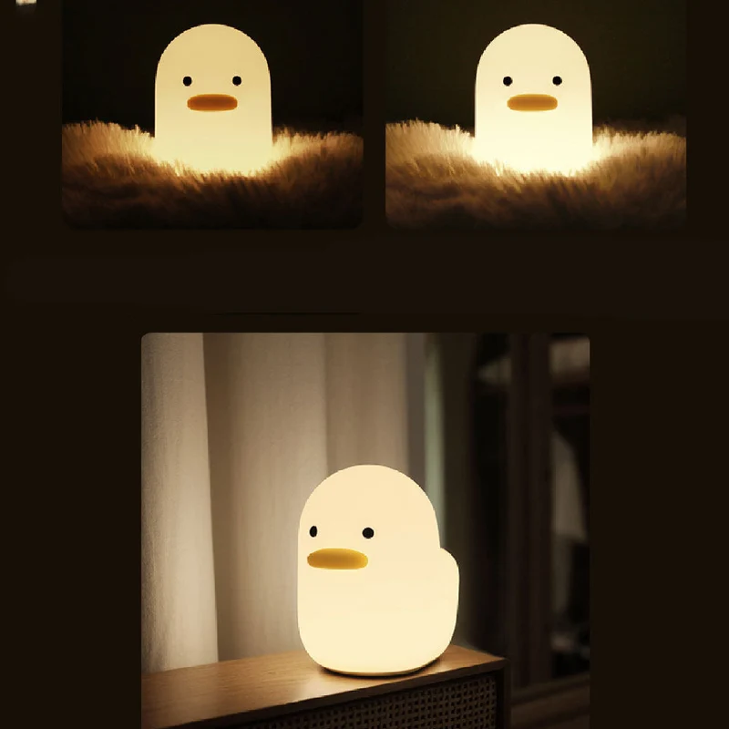 Kleines Enten Nachtlicht mit Timerfunktion