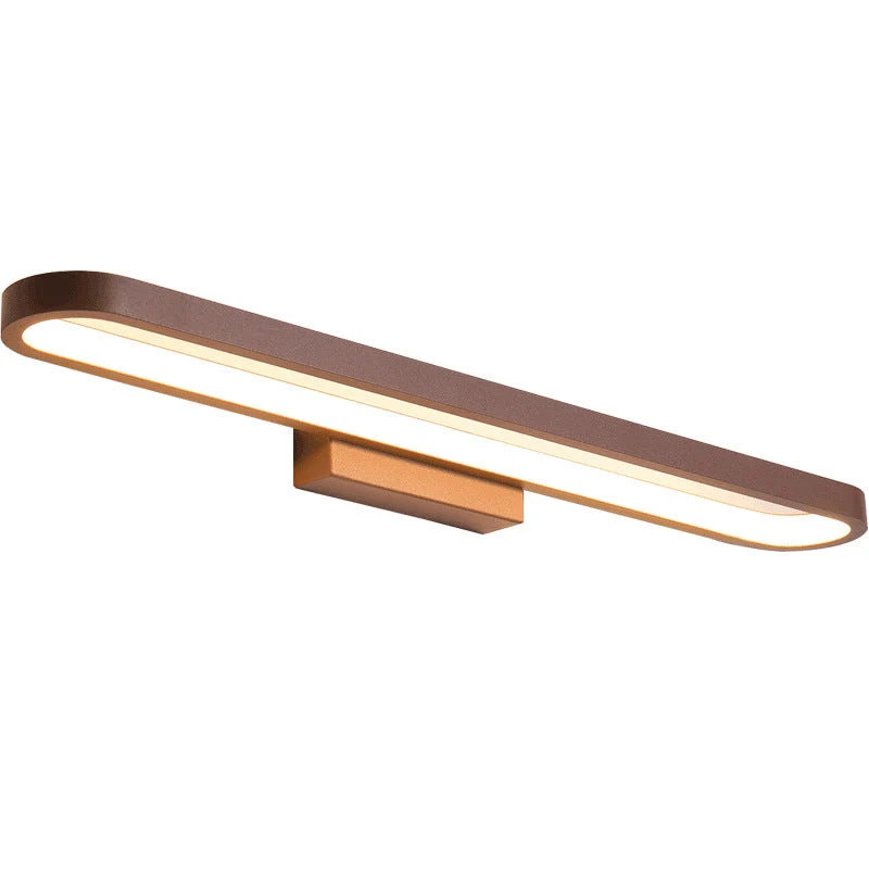 AurumLine | Goldene LED-Wandleuchte für Schlafzimmer & Bad