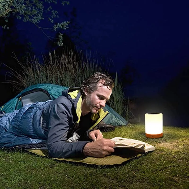 NoxGlow | Kabellose Touch-Nachtlampe mit Farbwechsel