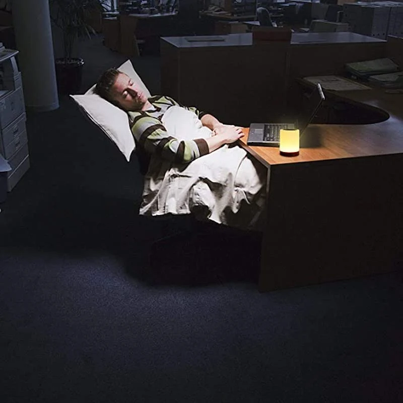 NoxGlow | Kabellose Touch-Nachtlampe mit Farbwechsel