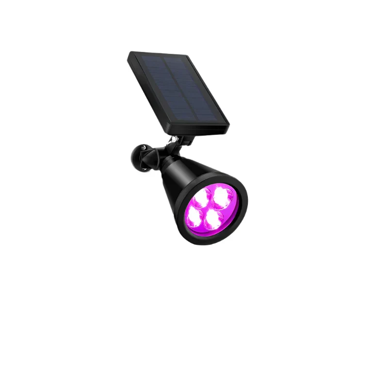 GlowSpire | Solar-Gartenleuchte mit Farbwechsel-Licht