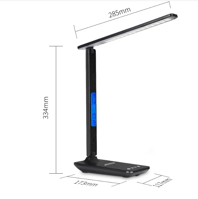 GlowDesk | LED-Tischleuchte mit Wireless Charger