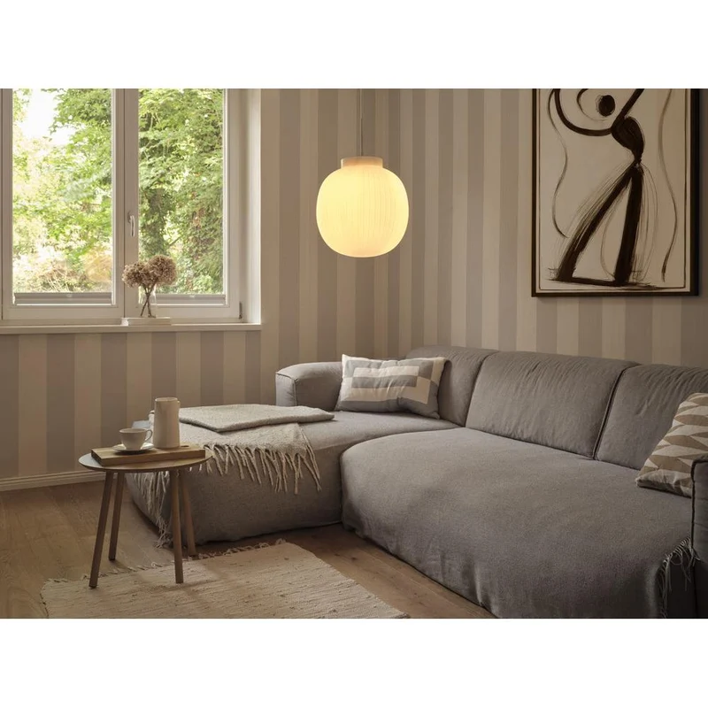 OSRAM DECOR Glass Lantern Marble Pendelleuchte E27