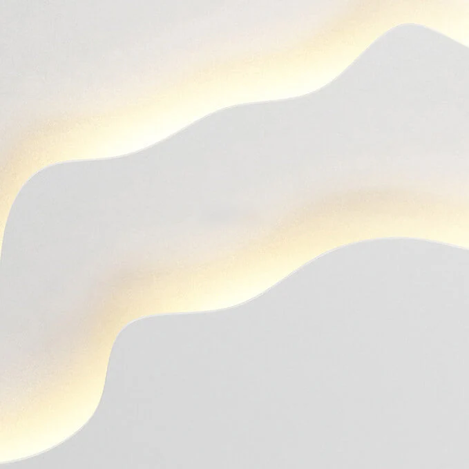 WaveGlow | LED-Wandleuchte im Wellendesign