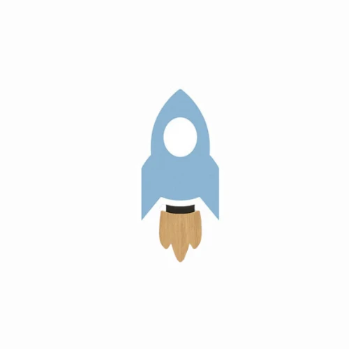 RocketGlow | LED-Wandleuchte für Kinderzimmer