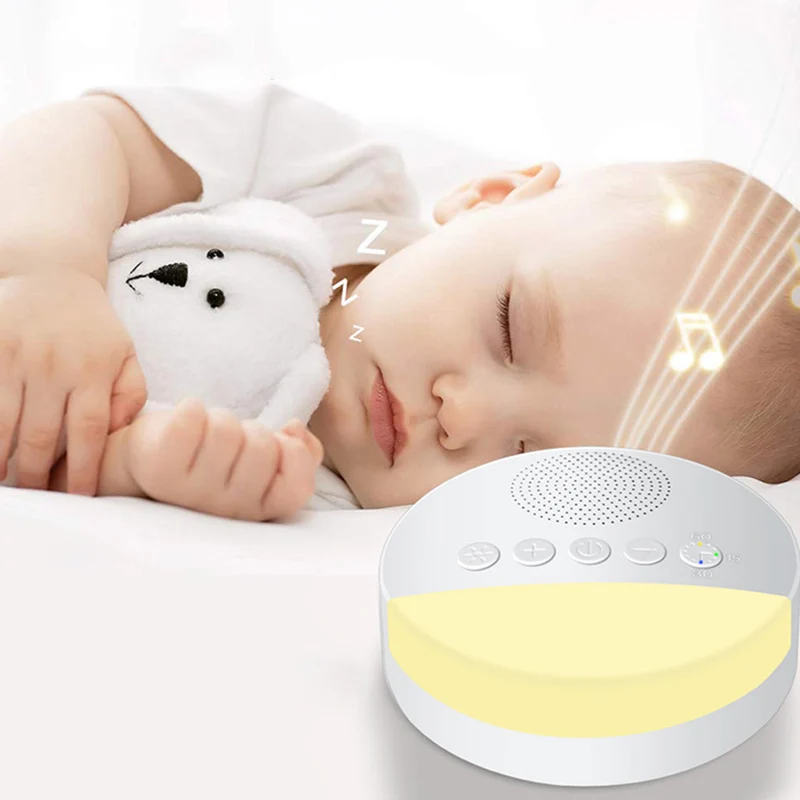 Baby Nachtlicht mit weißem Rauschen