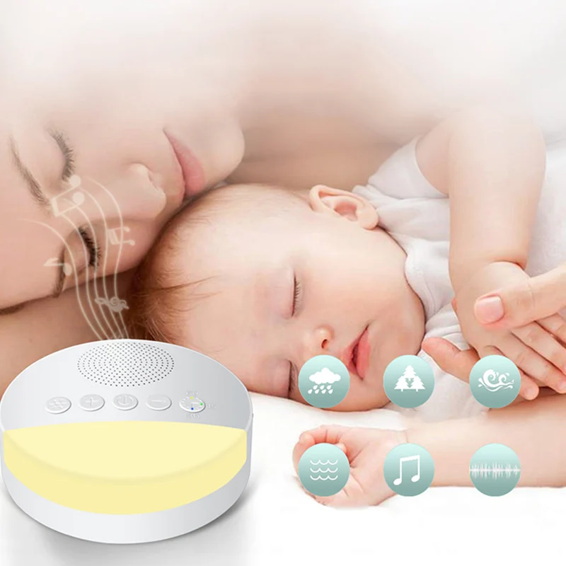 Baby Nachtlicht mit weißem Rauschen