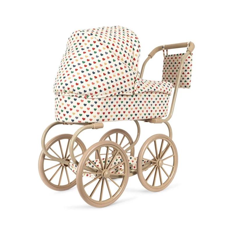 Minnie Puppenwagen in Coeur Colore