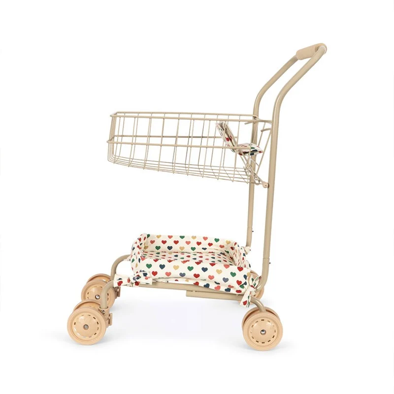 Kinder-Einkaufswagen in Coeur Colore