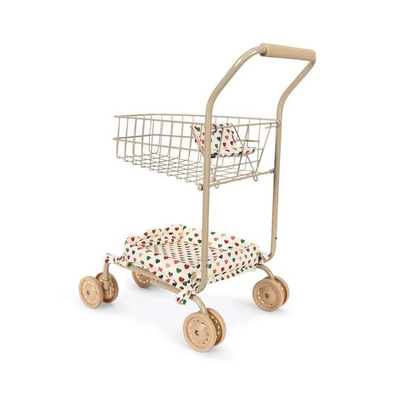 Kinder-Einkaufswagen in Coeur Colore
