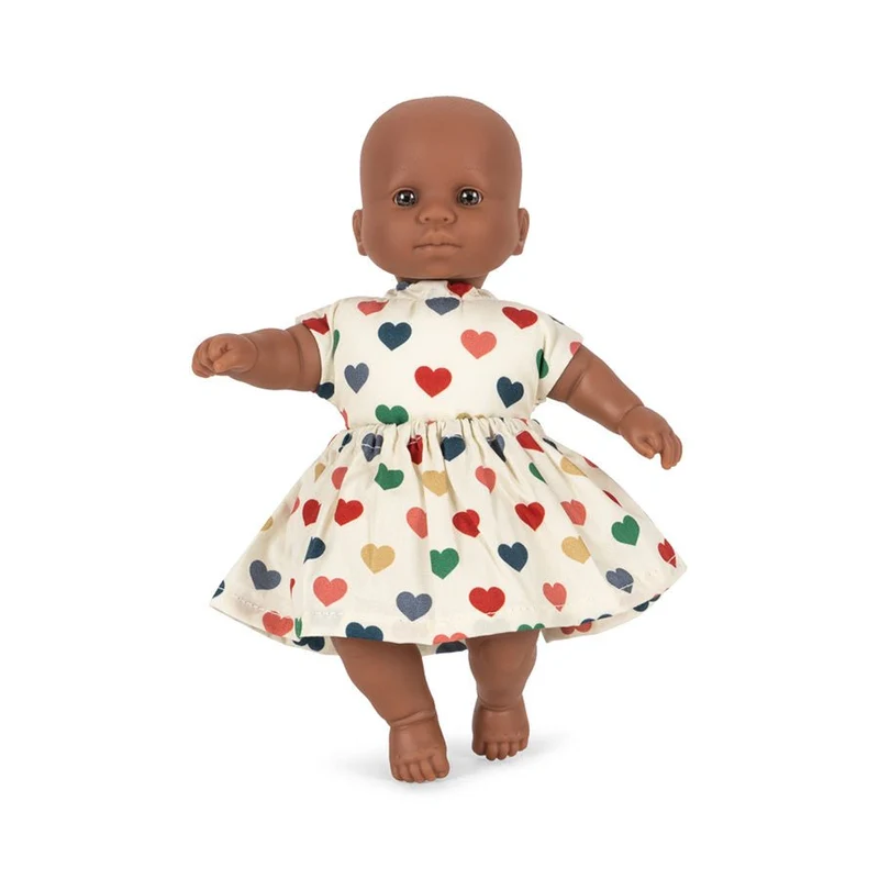 Mini Puppe in Coeur Colore
