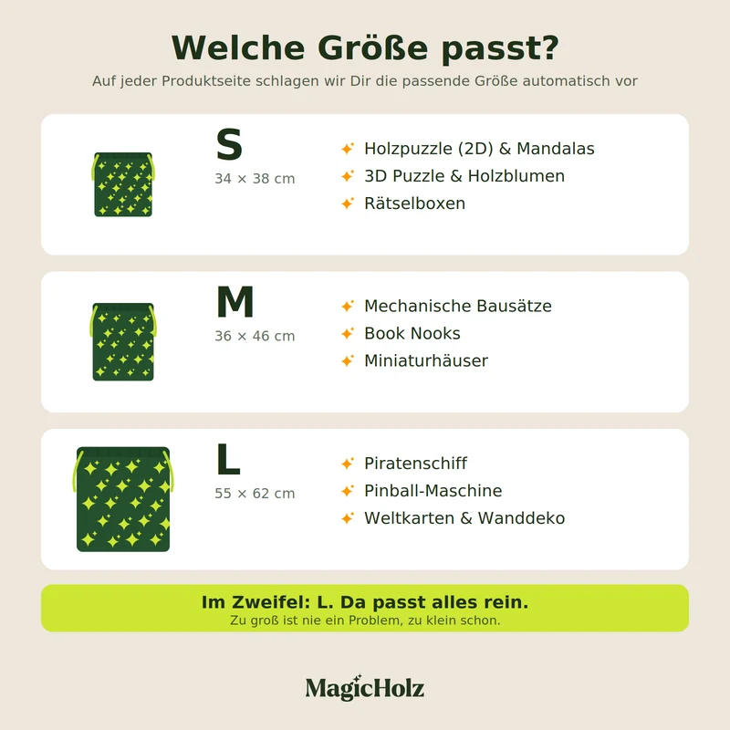 Geschenkbeutel aus Baumwolle
