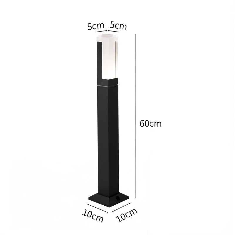 LumaSäule | LED-Pfeilerleuchte für Garten & Rasen