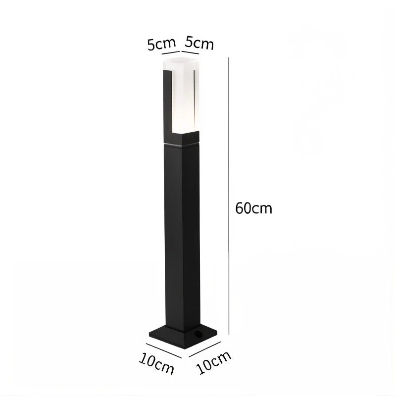 LumaSäule | LED-Pfeilerleuchte für Garten & Rasen