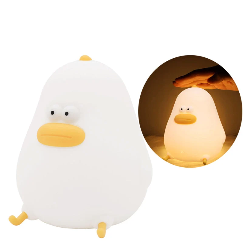 Lustige Enten Lampe aus Silikon Touch