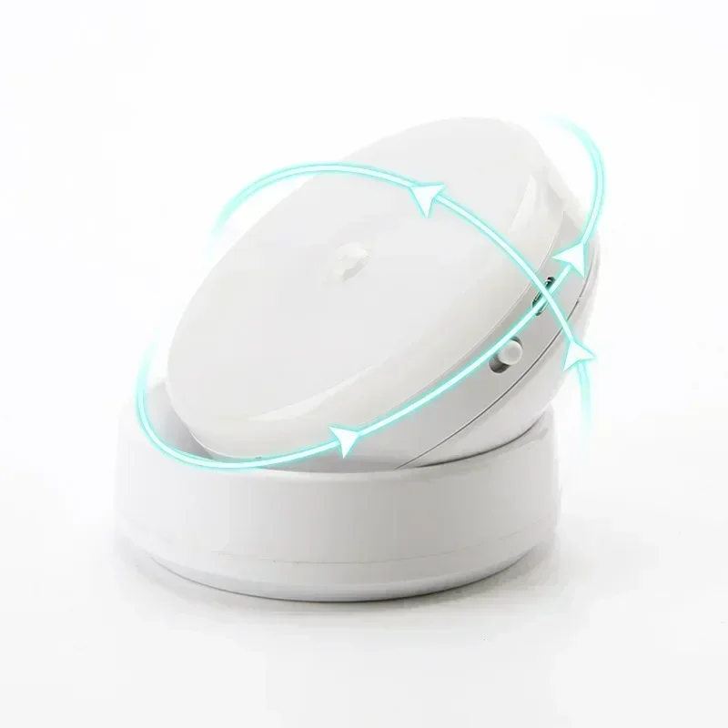 Nachtlicht Bewegung 360° – Magnetisch, USB, LED, kabellos