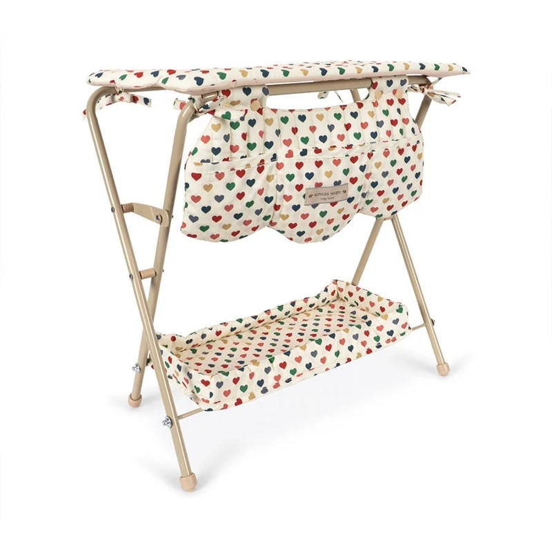 Puppen-Wickeltisch in Coeur Colore