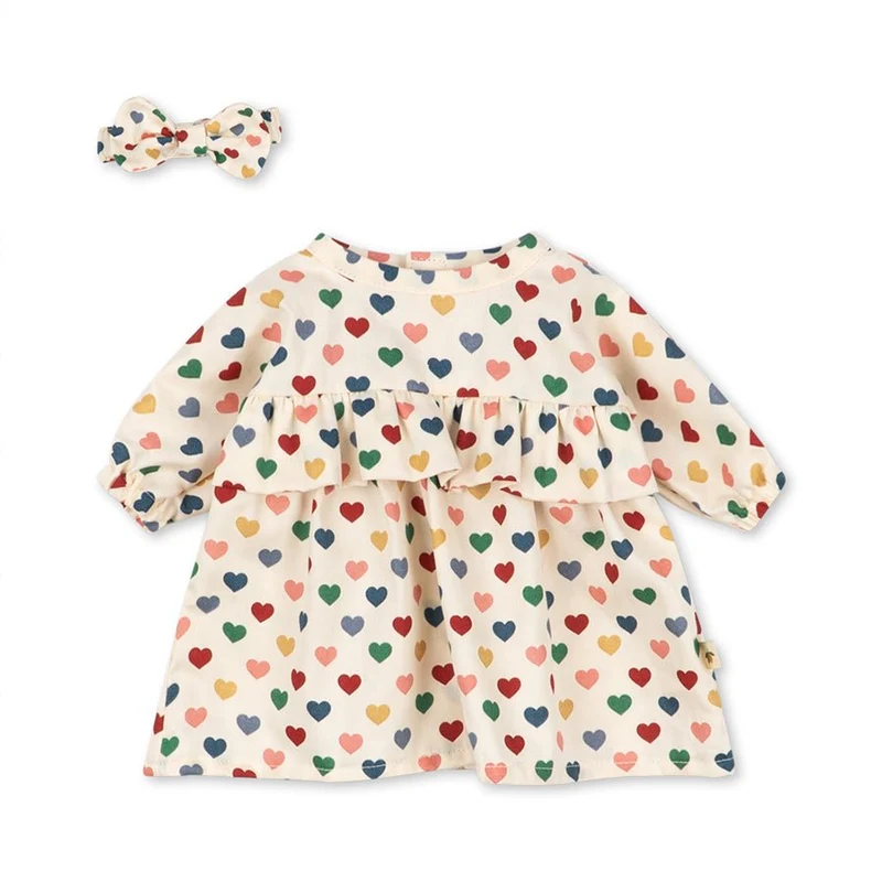 Puppenkleidung in Coeur Colore