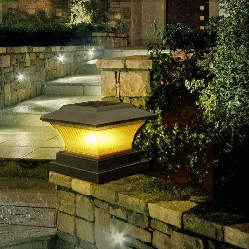 LumiPfosten | Solarbetriebene LED-Säulenleuchte für den Garten