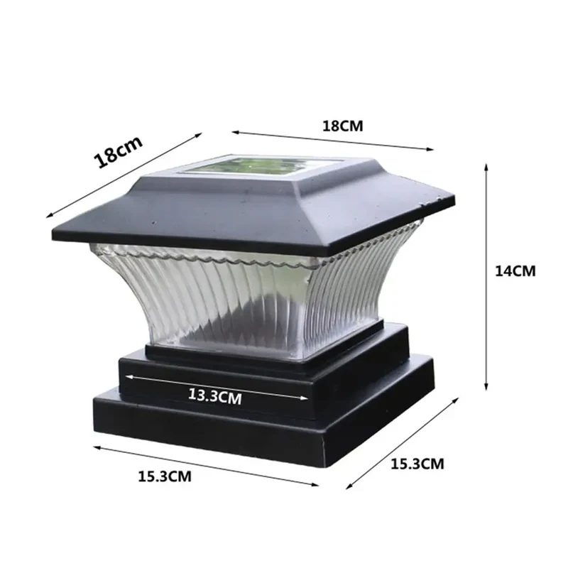 LumiPfosten | Solarbetriebene LED-Säulenleuchte für den Garten