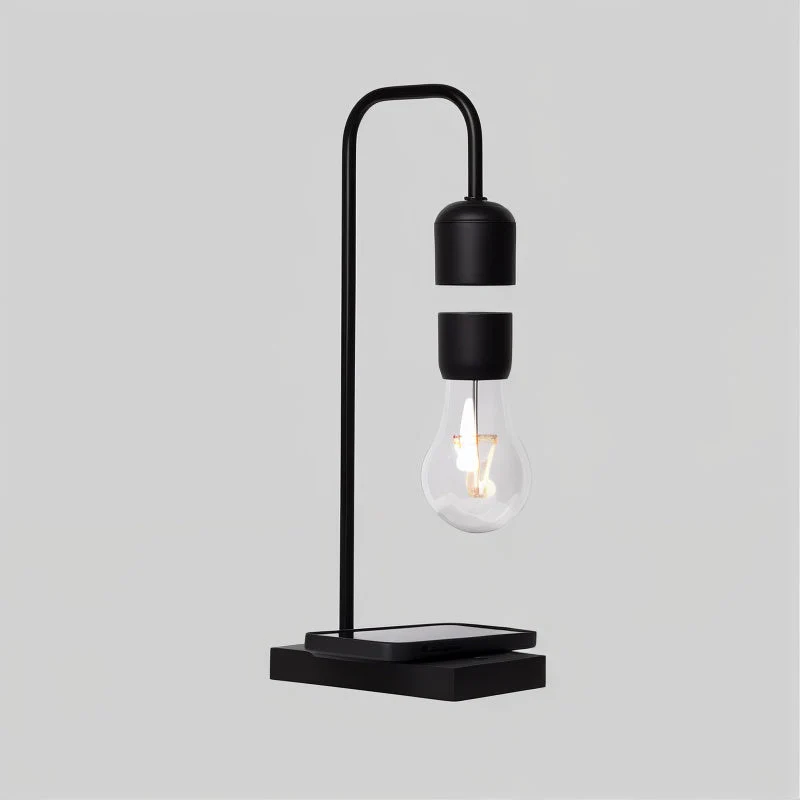 LeviLume | Schwebende LED-Lampe mit Wireless-Ladestation