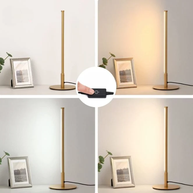 AureaGold | Elegante LED-Tischlampe mit Touch-Dimmer