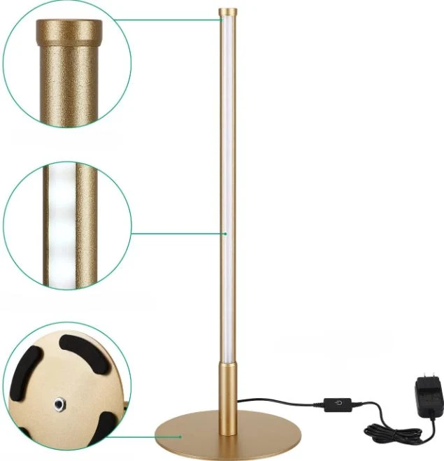 AureaGold | Elegante LED-Tischlampe mit Touch-Dimmer